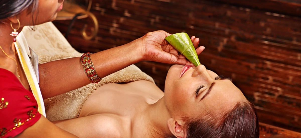 Nasya nasal treatment